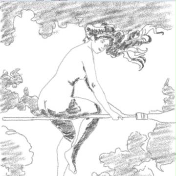 裸の魔女