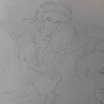 スパイク模写