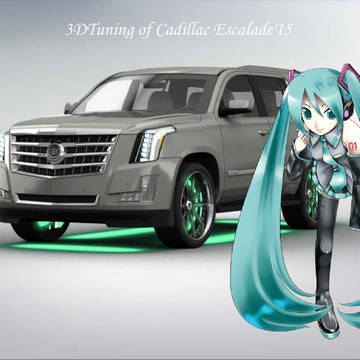 NEW CADELAC ESCARED and 初音ミク