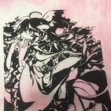 【切り絵】桜ミク