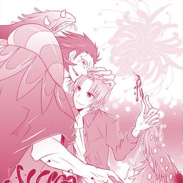 【春コミ】四次魔プチオンリーペーパーラリー漫画【キャス龍】