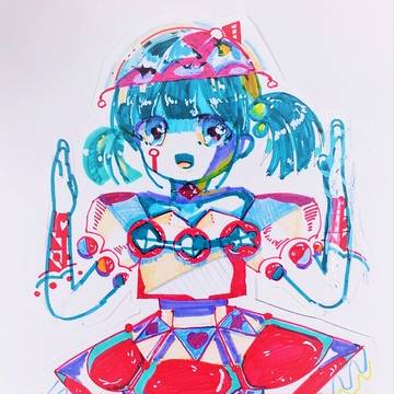 プラスチックのアイドル