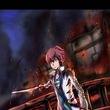 小説用挿絵アスベル