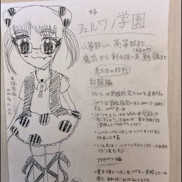 落書き。