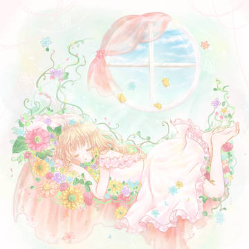 春のまどろみ。