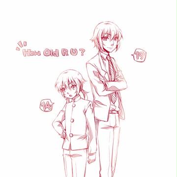 【落書】蘭丸x2