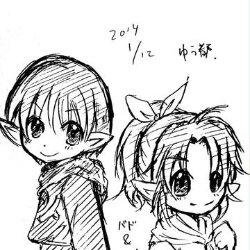 イベント会場での落書き