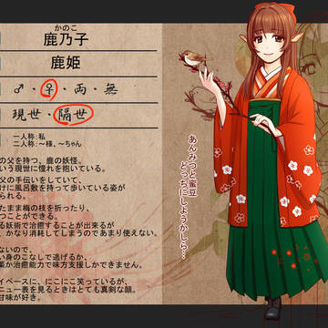 【帝妖浪漫】鹿乃子【戸籍謄本】