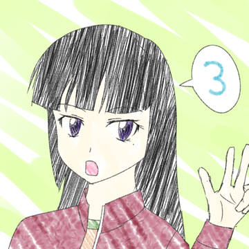 3月の黒猫（落書き）