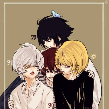 [デスノート] L, MATT, MELLO, NEAR