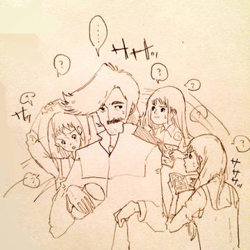 ガレッドさんのヘアースタイル