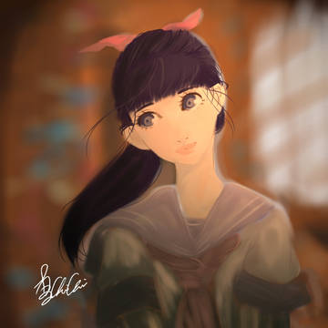 黄昏の女学生