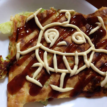 マヨネーズでかいてみた