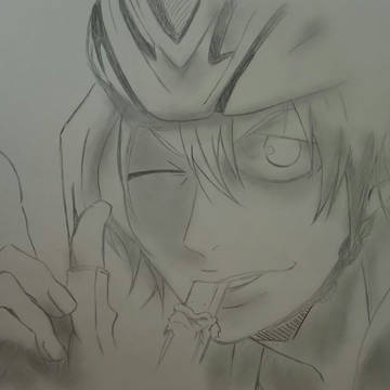 弱虫ペダル 手描き（アナログ）
