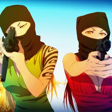 Anime girls guns