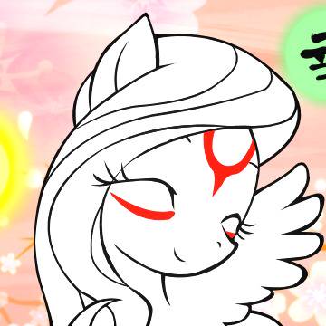 幸せそうな白いの