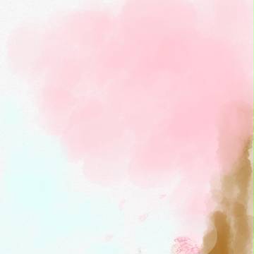 桜の木下
