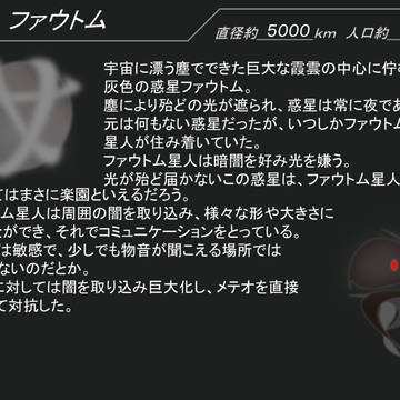 【メテオス】惑星ファウトム【創作惑星】