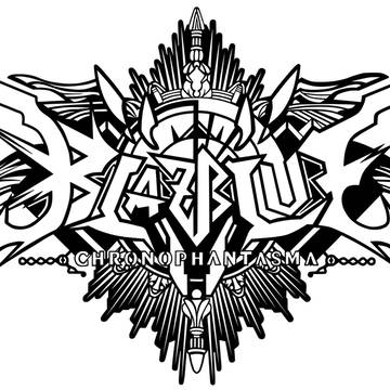 BLAZBLUE CHRONOPHANTASMA　ロゴ　切り絵用