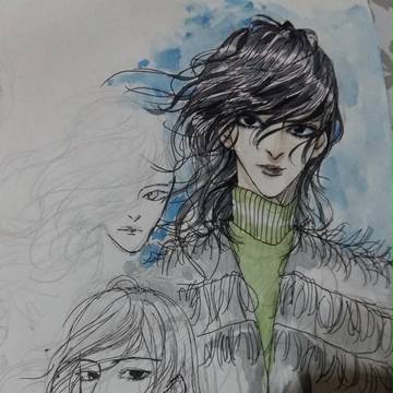 long haired guy