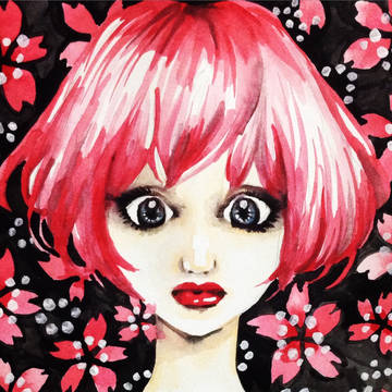 夜桜