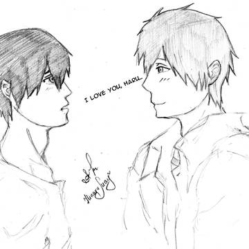 I love you, Haru...
