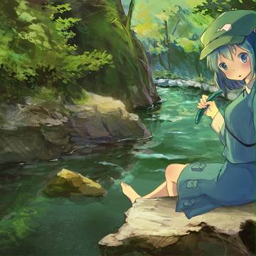 川に棲む河童