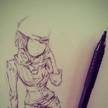 千鸢锁画【手绘