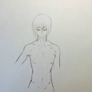 男生的人体练习