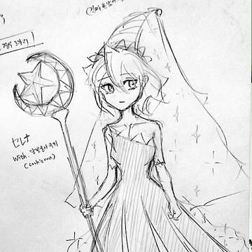 セレナ らくがき