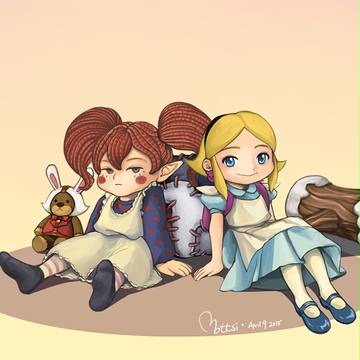 Poppy and Annie