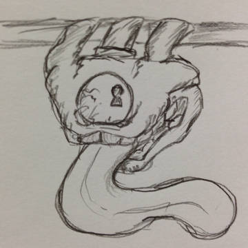 錠前お化け