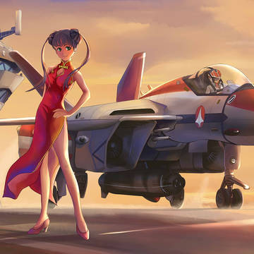 lynn minmay with valkyries