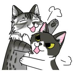 ねこねこ劇場まりんらんど　LINEスタンプ
