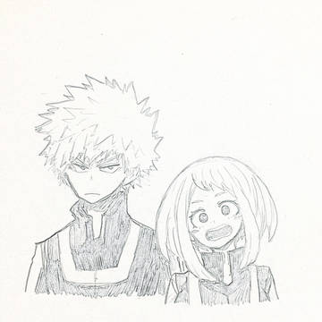 ヒロアカ落書き
