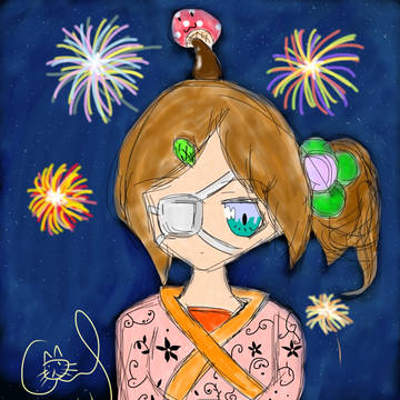 浴衣上色版~