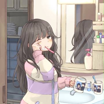 「ん…おはよ」