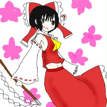 リクエストの脇巫女菊