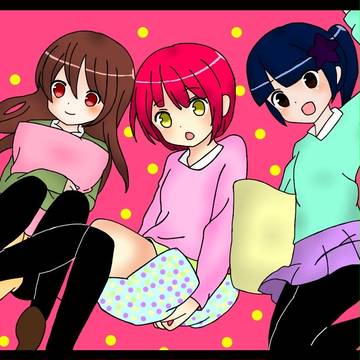 【手描き】オリキャラ【トレス】