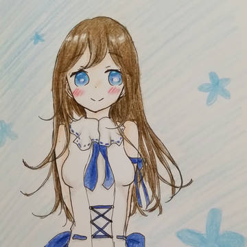 blue flower