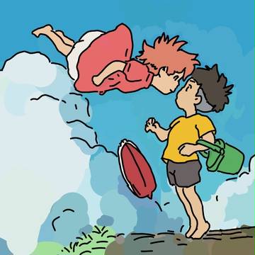 崖の上のポニョ