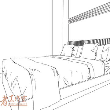 【美術背景】台湾にあるホテルの一室