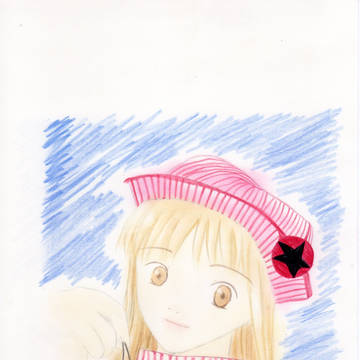 らくがき　おんなのこ