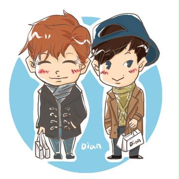 TOHOSHINKI’s fanart from Dian