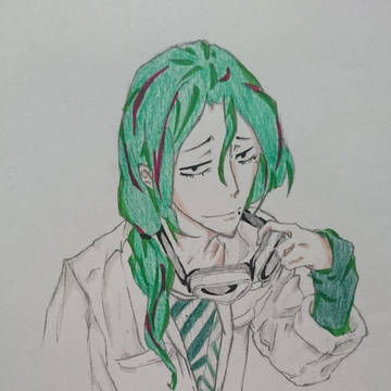 巻島裕介様に色を付けてみました