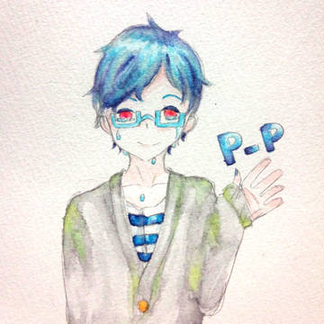 滲む