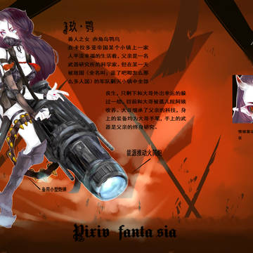 PFT 玖鹗人设 ルビレア戦跡の戦い   BLOOD_RAVEN