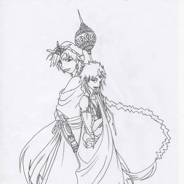 シンドバッド＆ソロモン(一部模写)