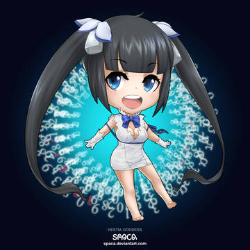 ヘスティアちゃん • Hestia goddess