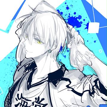 log + 通販のお知らせ 【青黄】